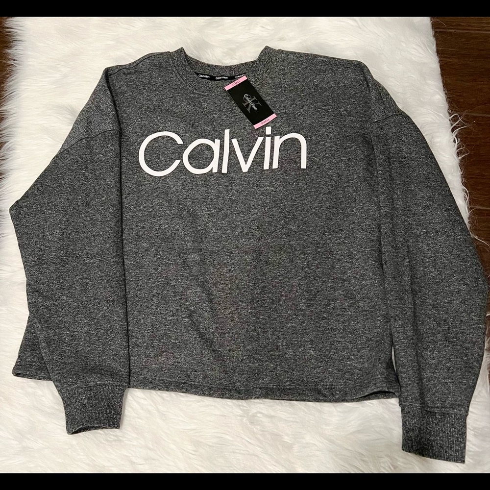 calvin klein sweater It's a small size but it runs big like a large